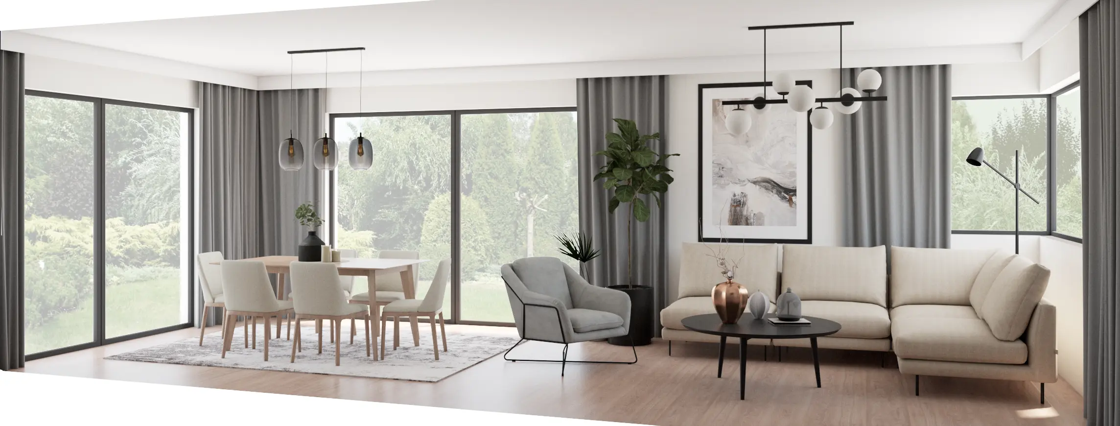 Projekt wnętrza - Dom w Lubinie, Lubin